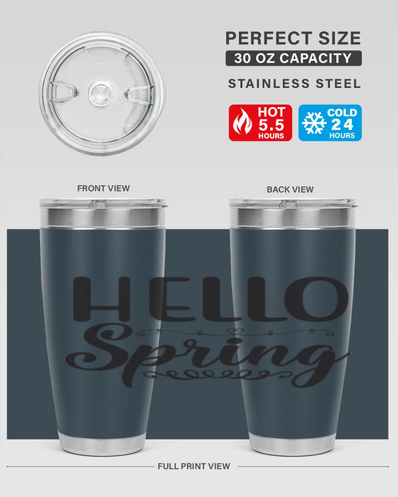 Hello spring 185#- spring- Tumbler