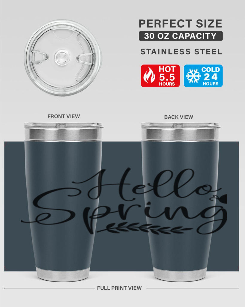 Hello spring design  222#- spring- Tumbler