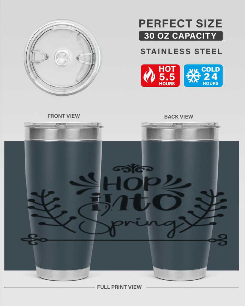 Hop into Spring 248#- spring- Tumbler