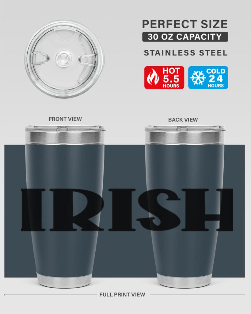 Irish Style 77#- St Patricks Day- Tumbler