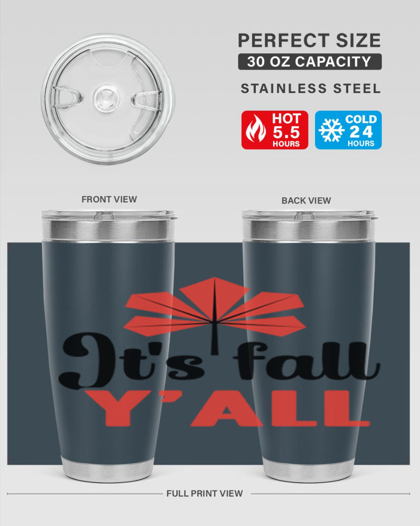 Its fall yall 373#- fall- Tumbler