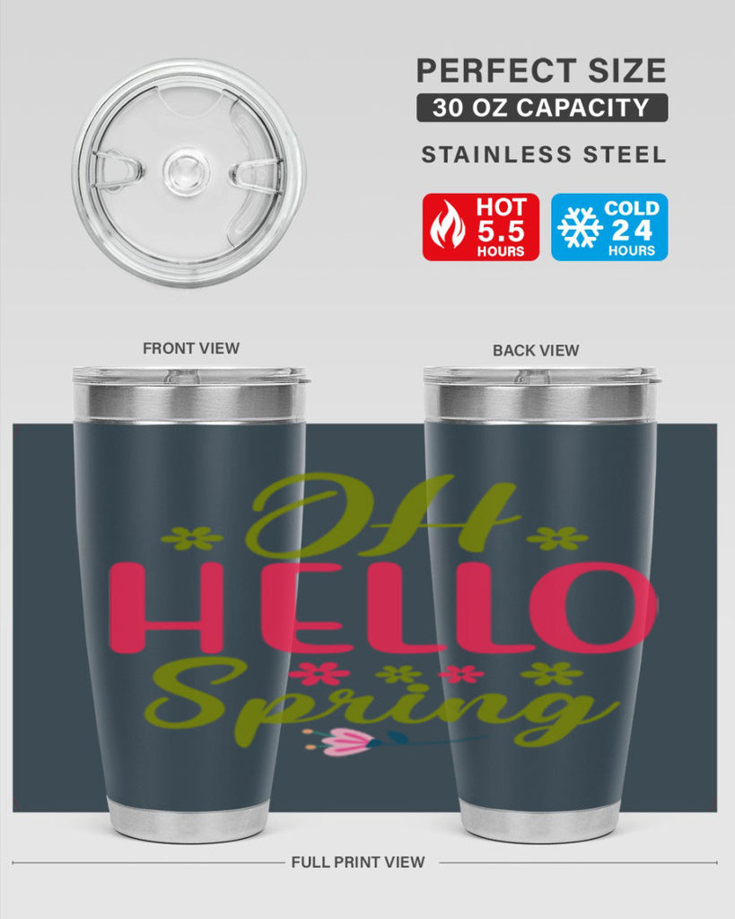 Oh Hello Spring 360#- spring- Tumbler