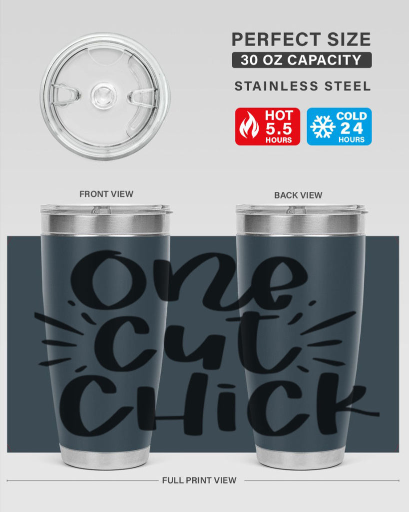 One cut chick  388#- spring- Tumbler