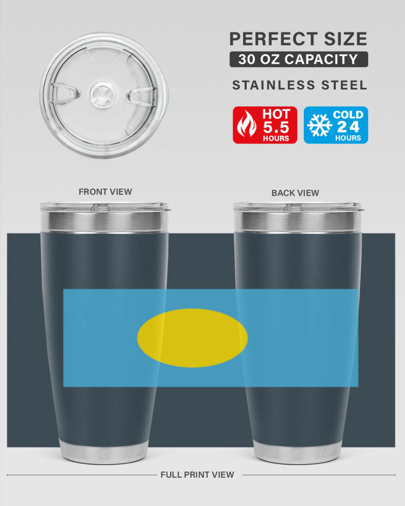 Palau 65#- world flags- Tumbler