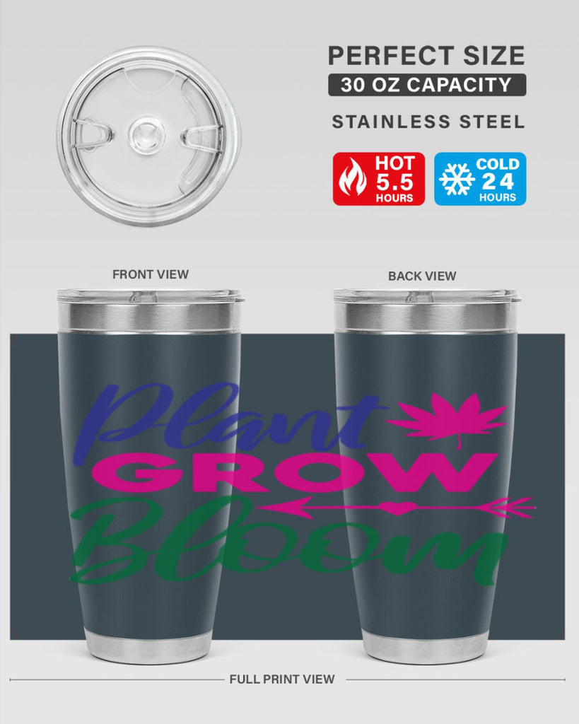 Plant Grow Bloom 389#- spring- Tumbler