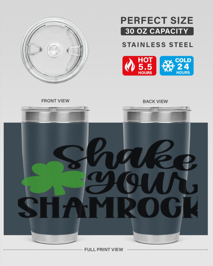 Shake Your Shamrock Style 33#- St Patricks Day- Tumbler