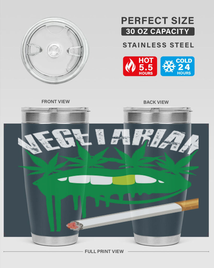 Vegetarian 270#- marijuana- Tumbler