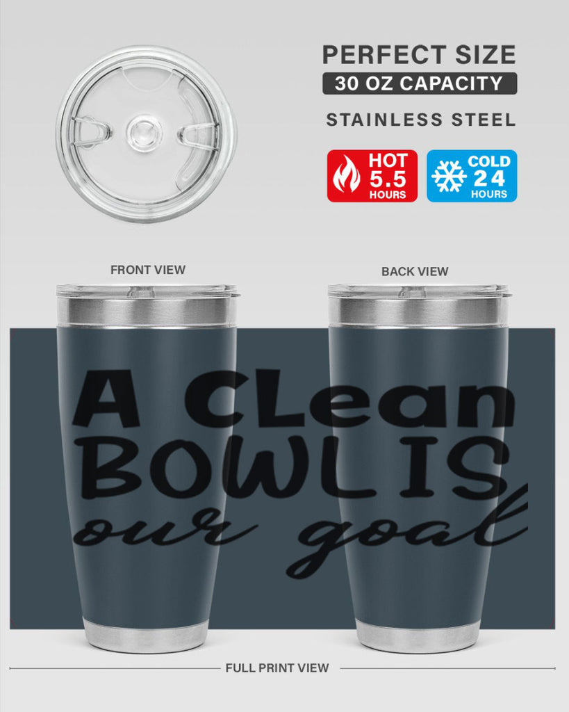 a clean bowl is our goal 93#- bathroom- Tumbler
