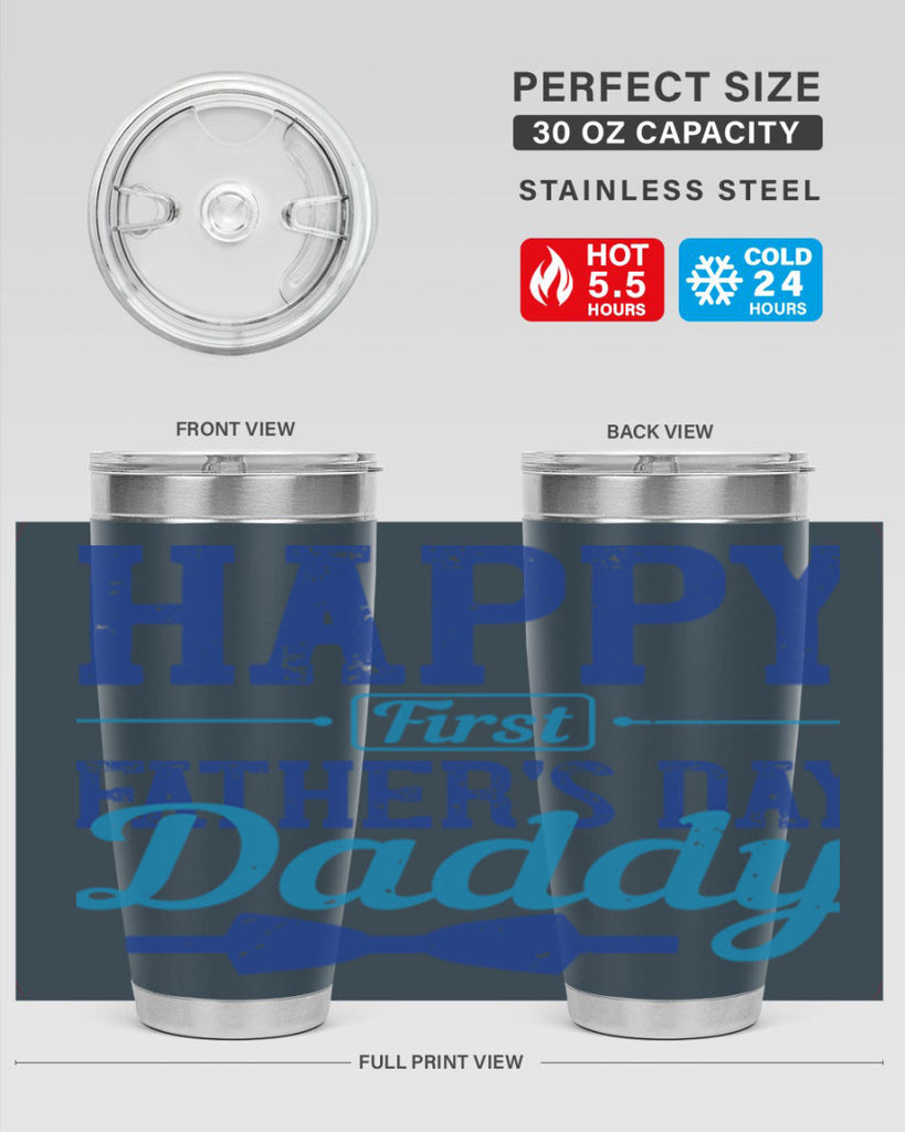 happy first fathers day daddy 210#- fathers day- Tumbler