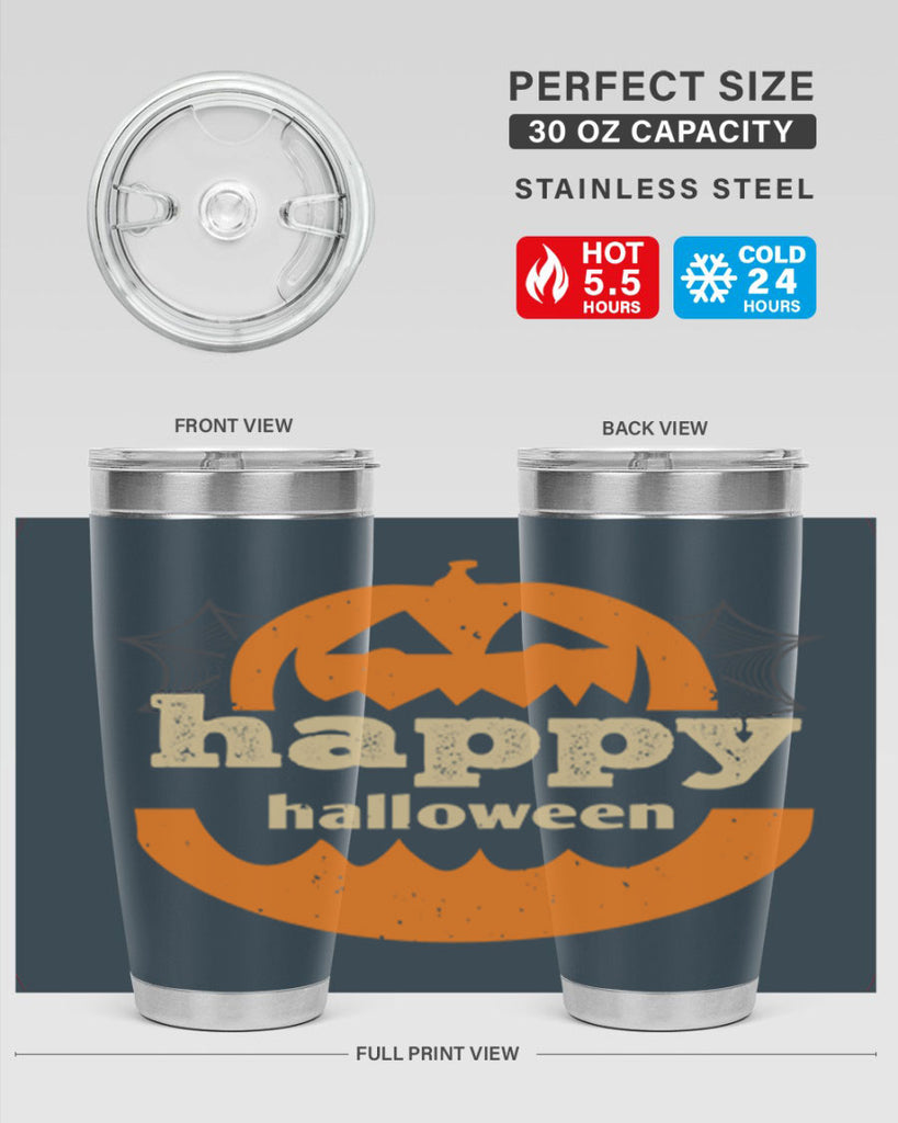 happy halloween 153#- halloween- Tumbler