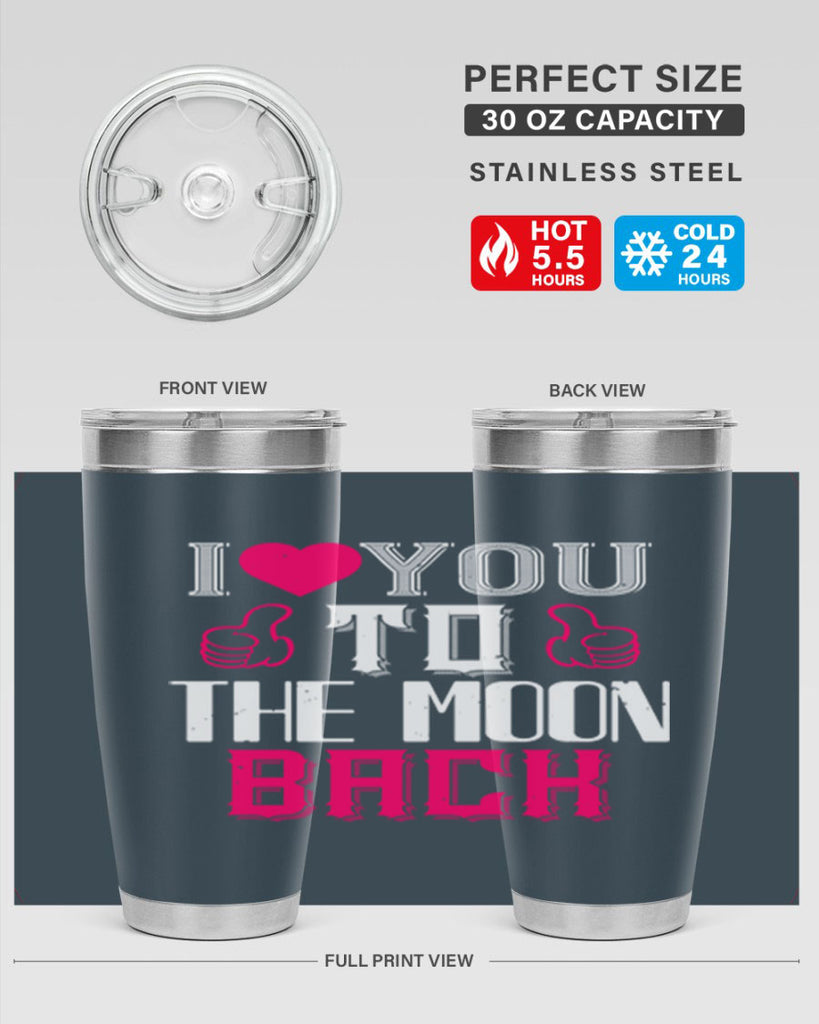 ilove you to the moon beach 49#- valentines day- Tumbler