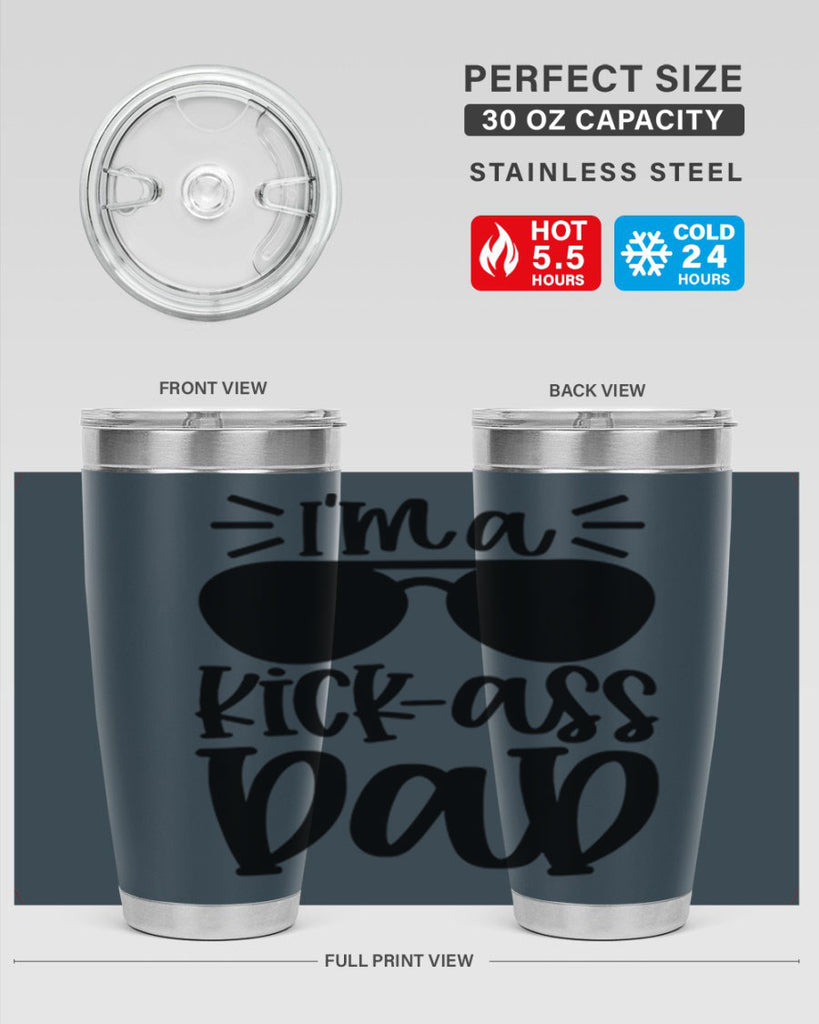 im a kickass dad 35#- fathers day- Tumbler