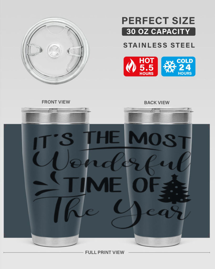 it s the most wonderful time of the year 370#- fall- Tumbler