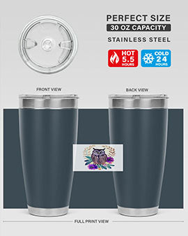 owl 17#- owl- Tumblers