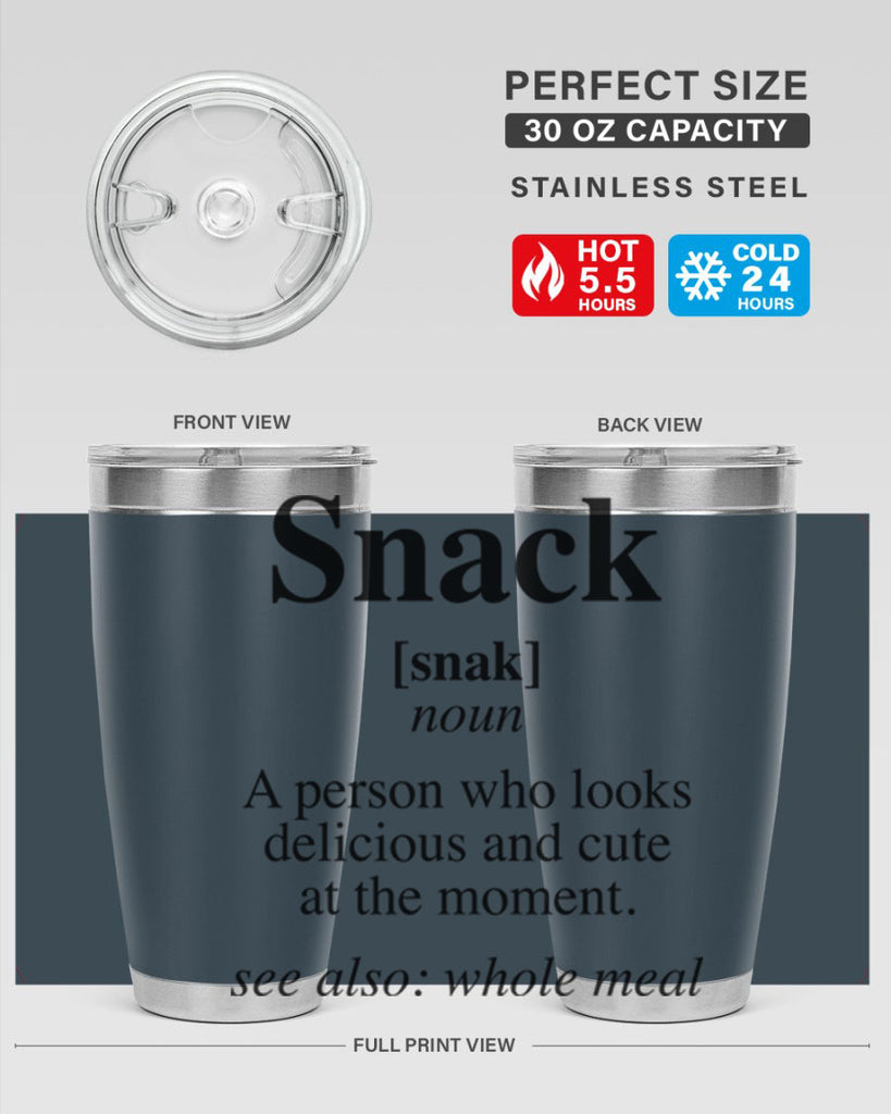 snack definition 29#- black words phrases- Cotton Tank