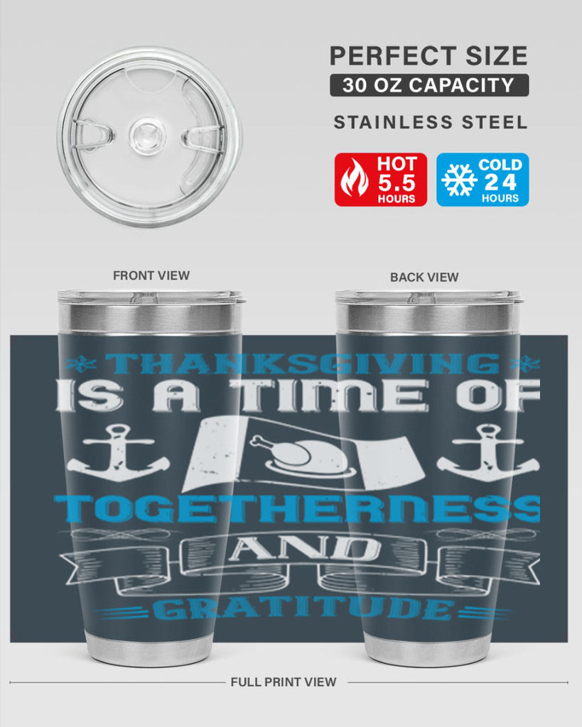 thanksgiving is a time of togetherness and gratitude 12#- thanksgiving- Tumbler