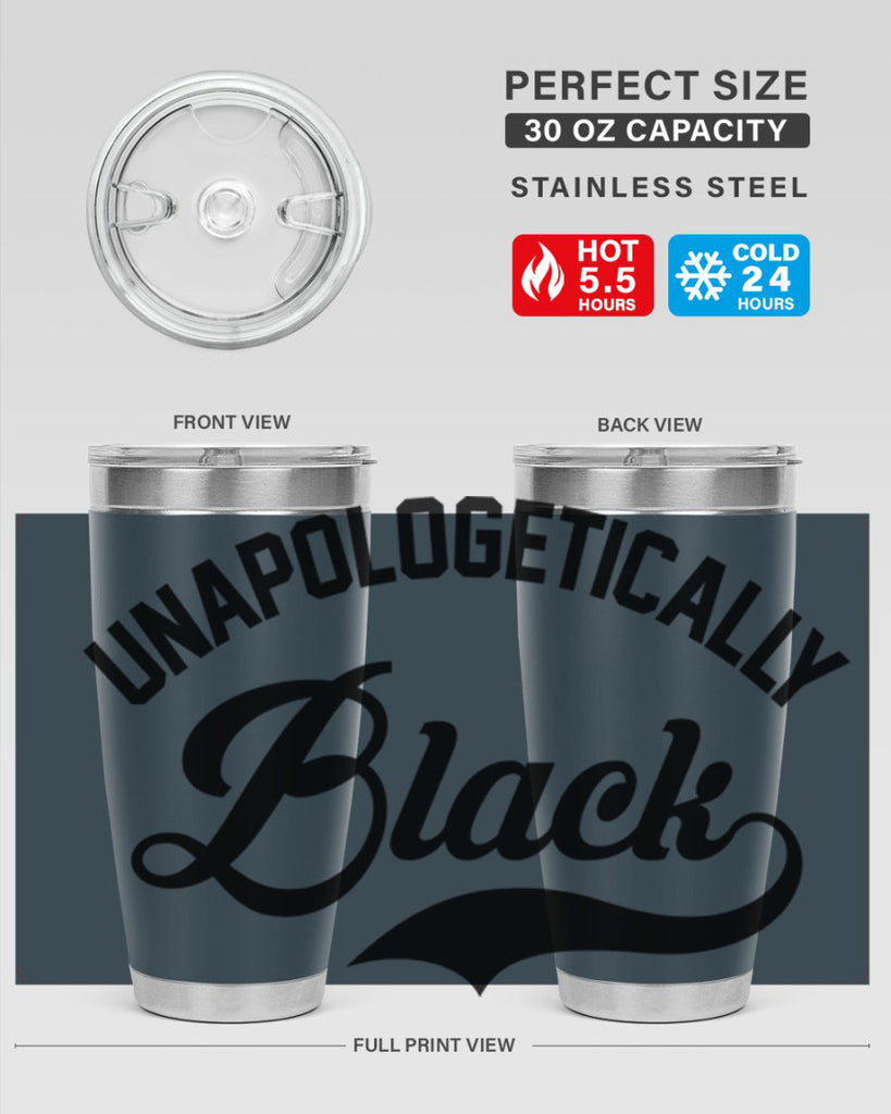unapologetically black 15#- black words phrases- Cotton Tank