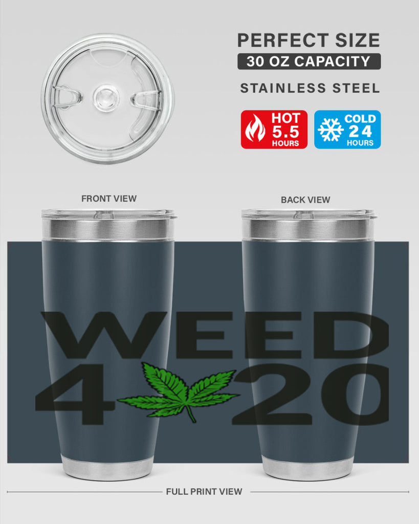 weed 420 282#- marijuana- Tumbler
