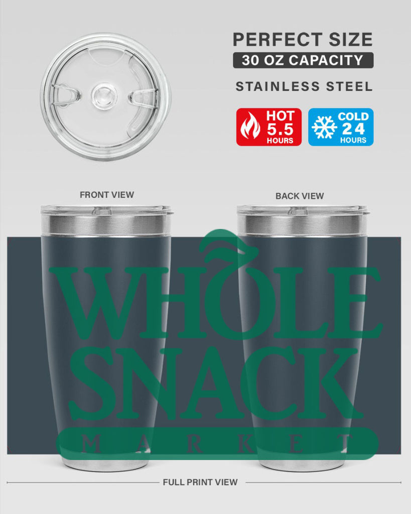 whole snack 9#- black words phrases- Cotton Tank