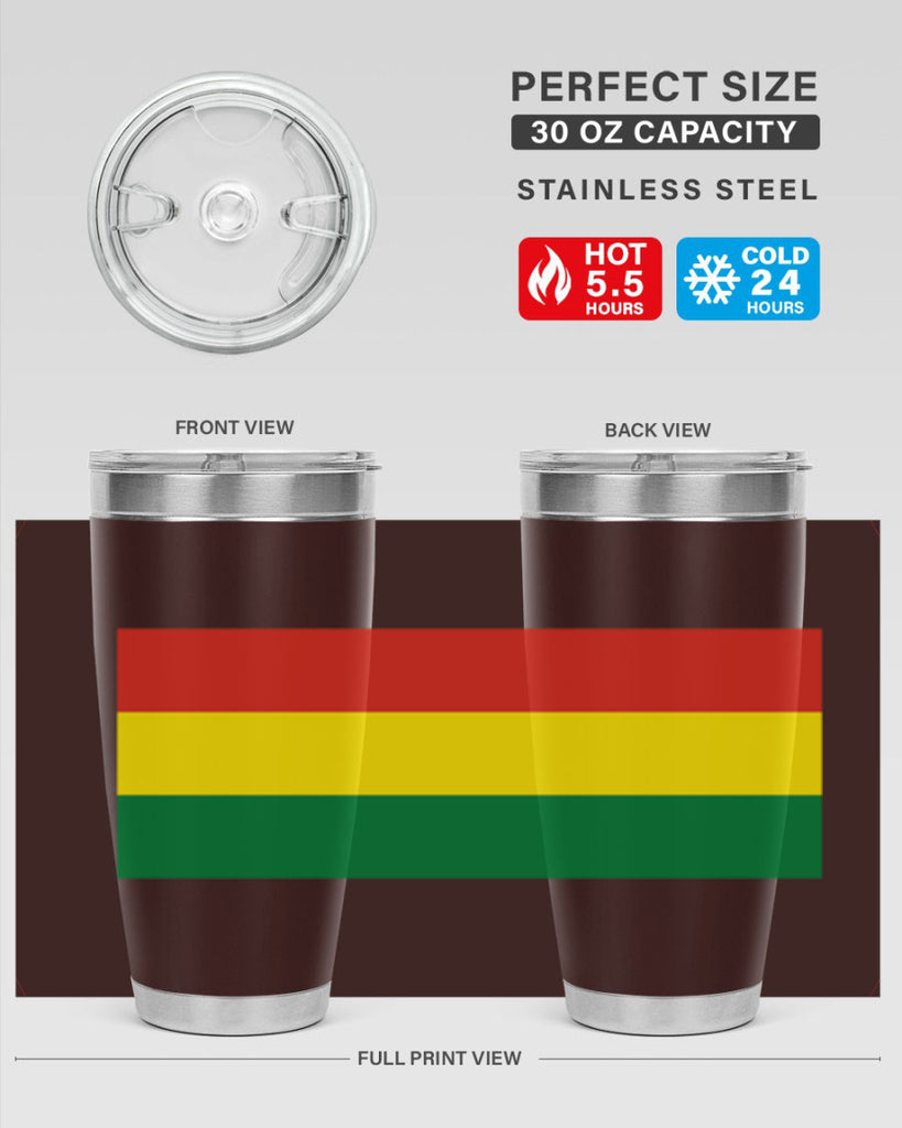 Bolivia 177#- world flags- Tumbler