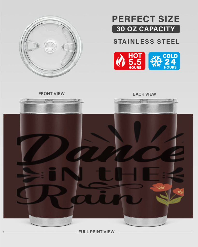 Dance in the Rain  121#- spring- Tumbler