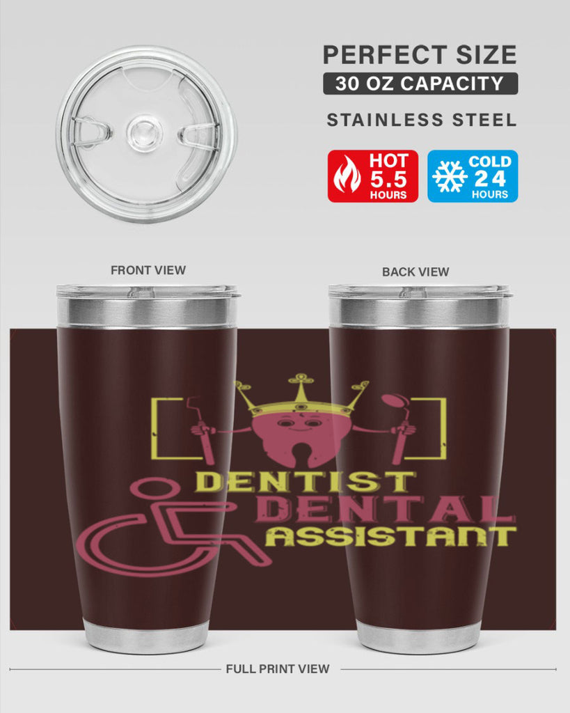 Dentist dental assistant Style 47#- dentist- tumbler