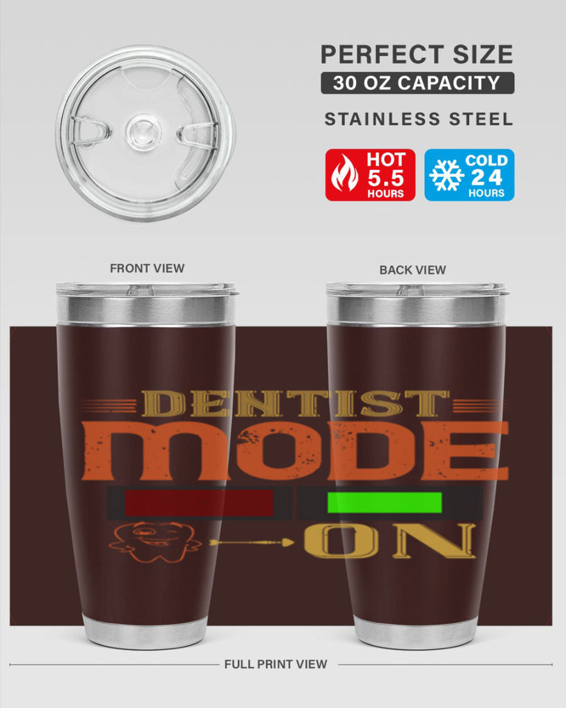 Dentist mode on Style 44#- dentist- tumbler