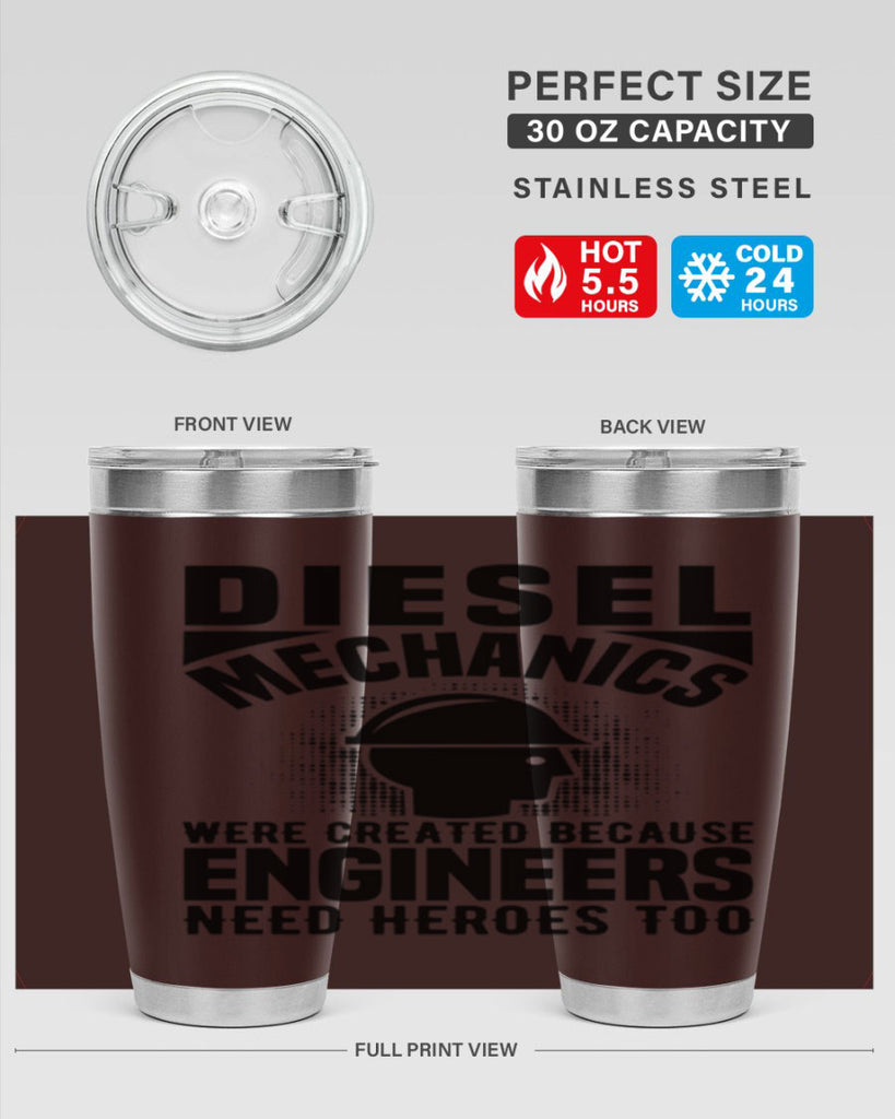 Diesel mechanics Style 19#- engineer- tumbler