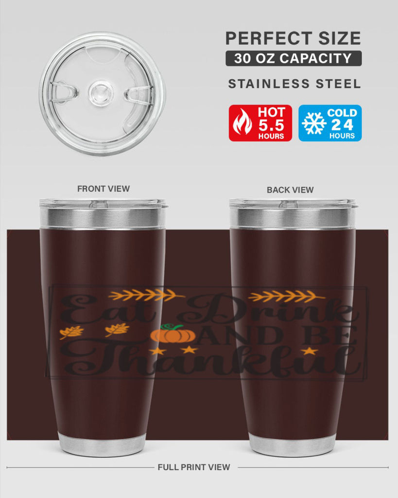 Eatdrinkandbethankful 76#- fall- Tumbler
