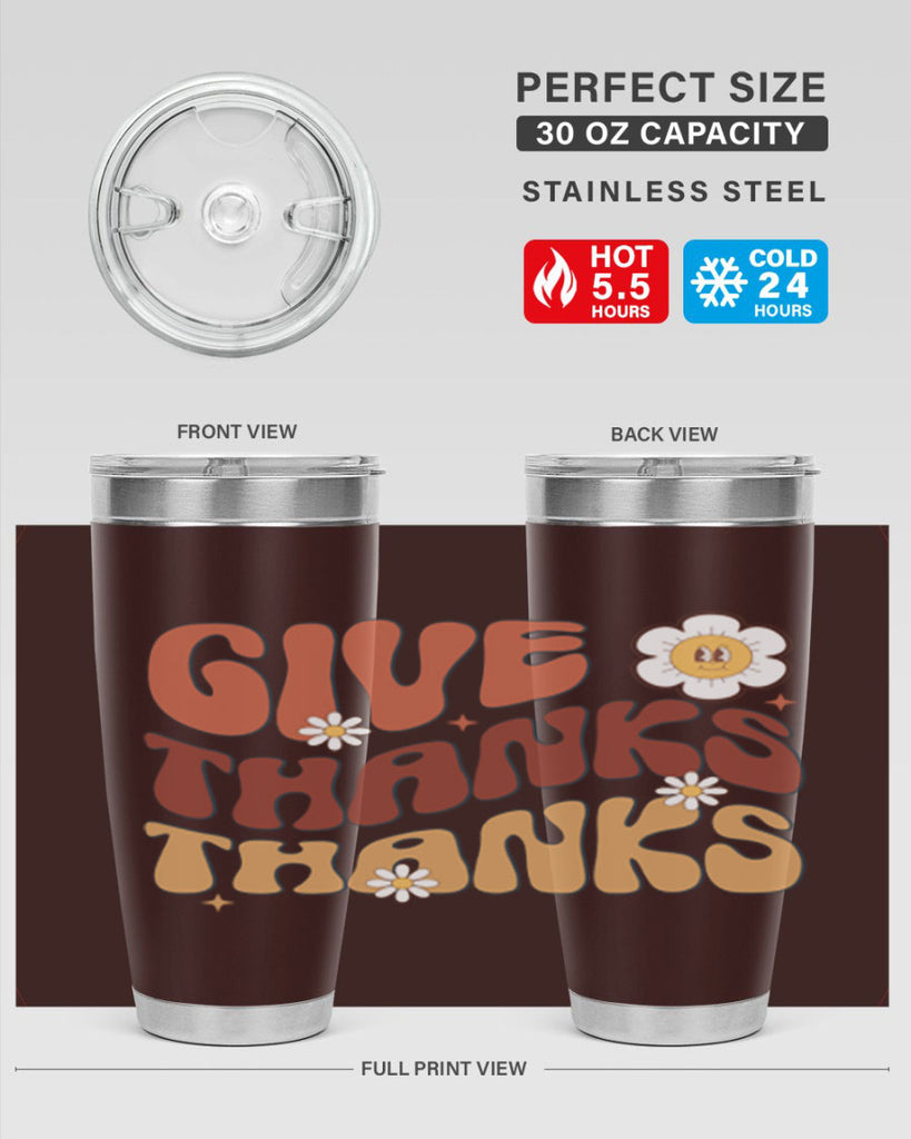 Give Thanks 196#- fall- Tumbler
