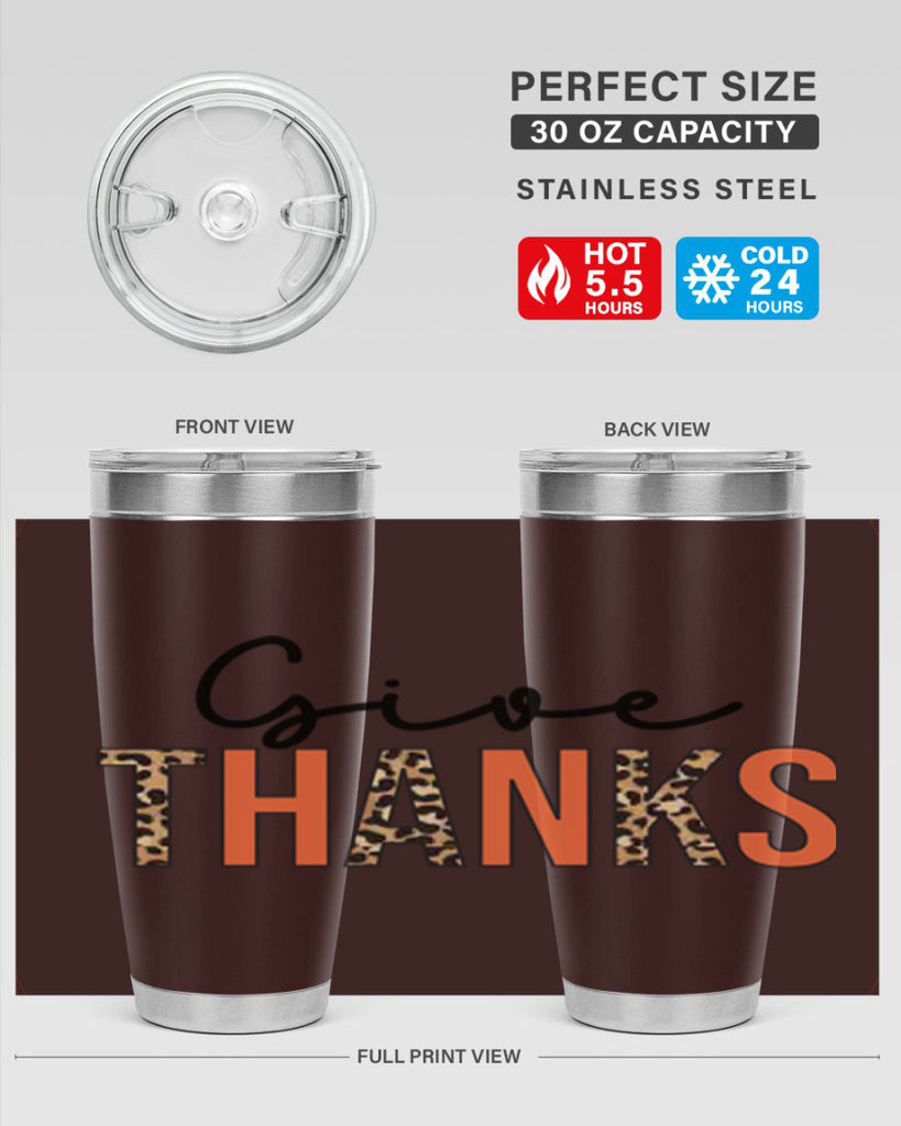 Give thanks 194#- fall- Tumbler