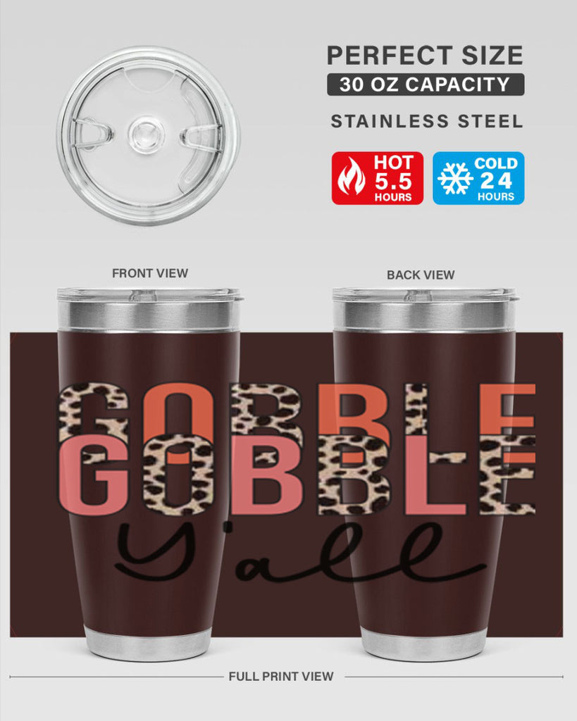 Gobble gobble yall 200#- fall- Tumbler
