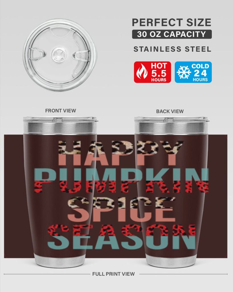 Happy pumpkin spice season 242#- fall- Tumbler