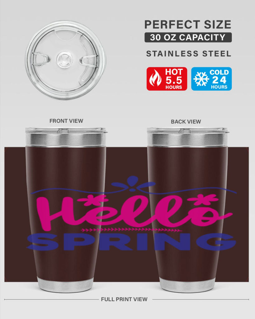 Hello Spring 212#- spring- Tumbler