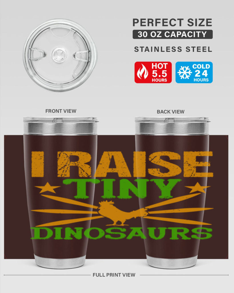 I raise tiny dinosaurs 52#- farming and gardening- Tumbler