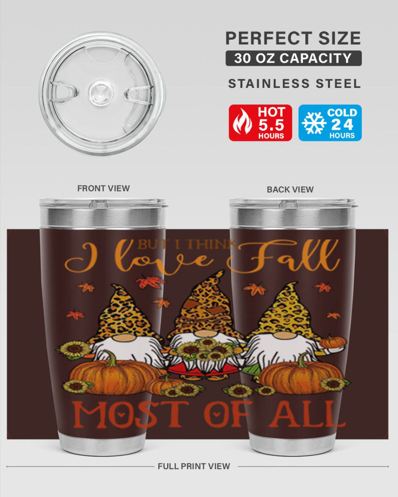 ILoveFallMostGnome 345#- fall- Tumbler