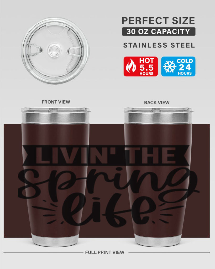 Livinthe spring life  325#- spring- Tumbler