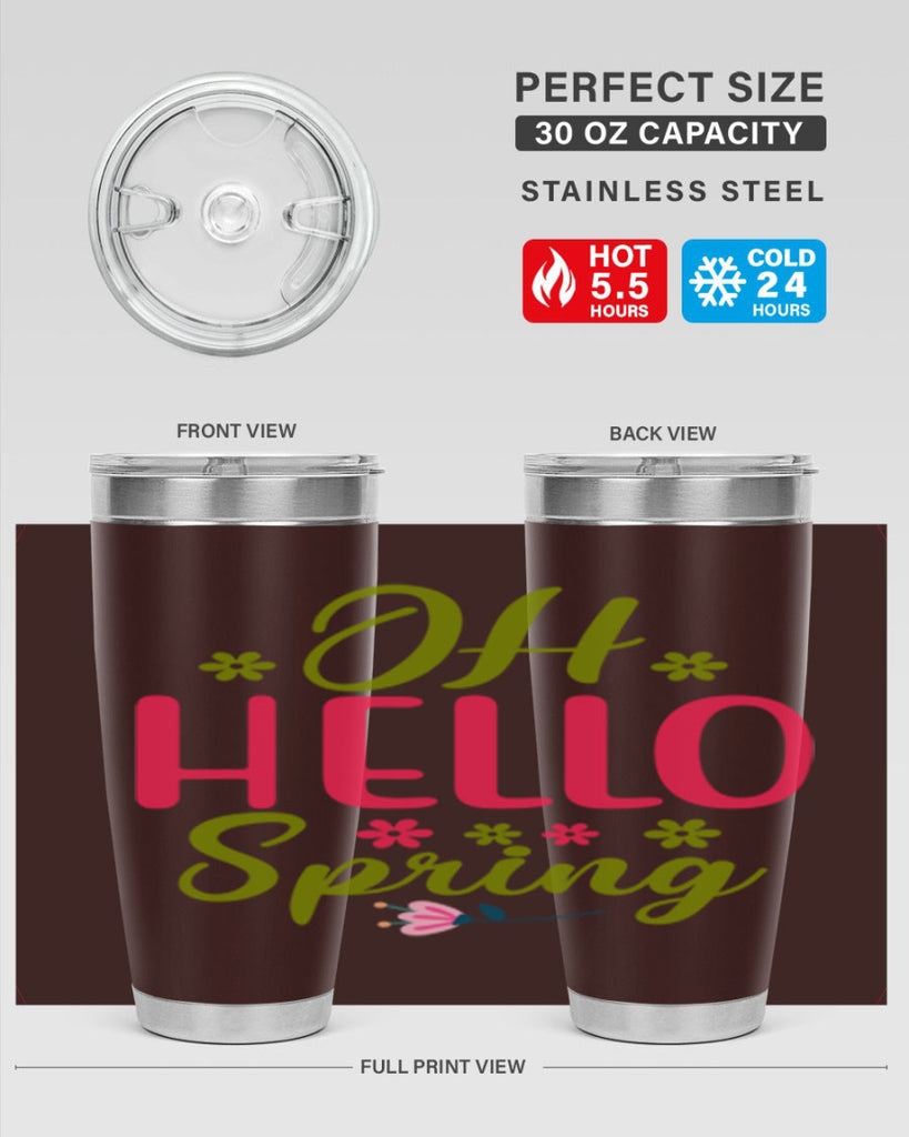 Oh Hello Spring 360#- spring- Tumbler