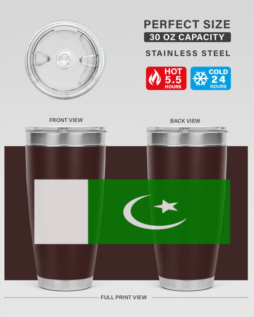 Pakistan 66#- world flags- Tumbler