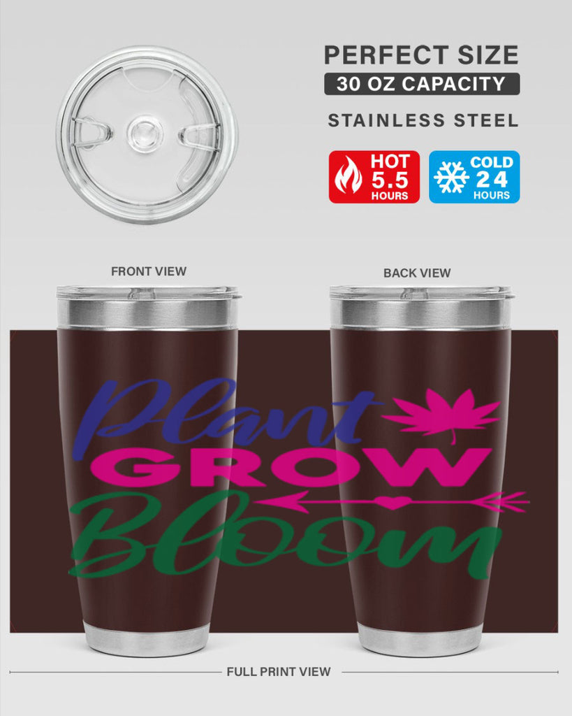 Plant Grow Bloom 389#- spring- Tumbler