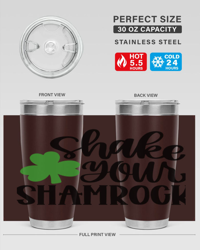 Shake Your Shamrock Style 33#- St Patricks Day- Tumbler