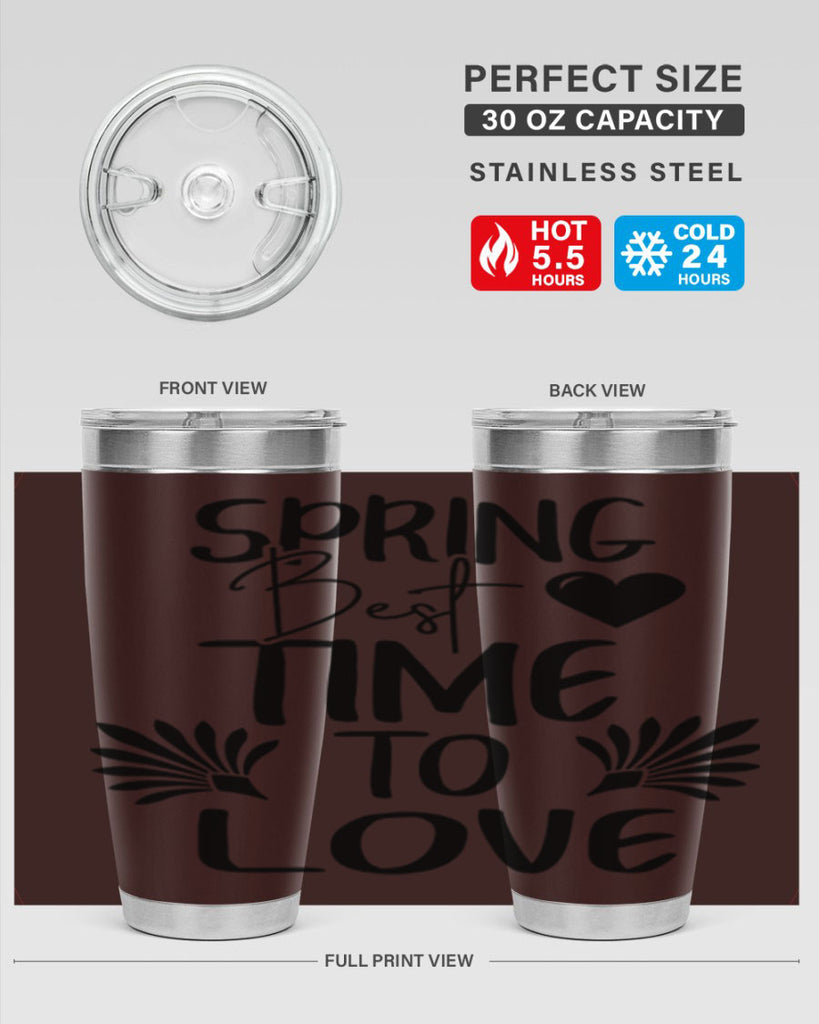 Spring Best Time to Love 414#- spring- Tumbler