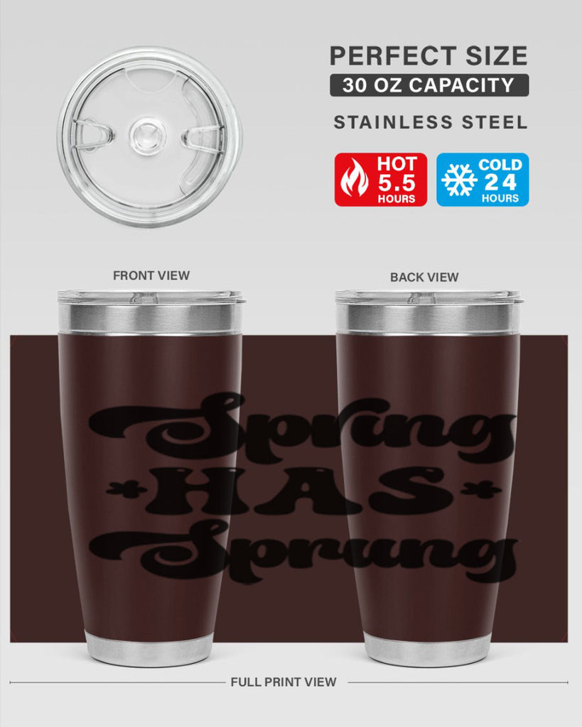 Spring has sprung  492#- spring- Tumbler