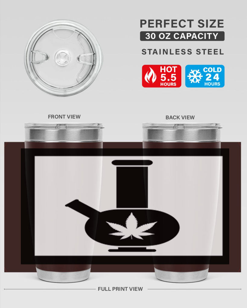 cannabis art 43#- marijuana- Tumbler