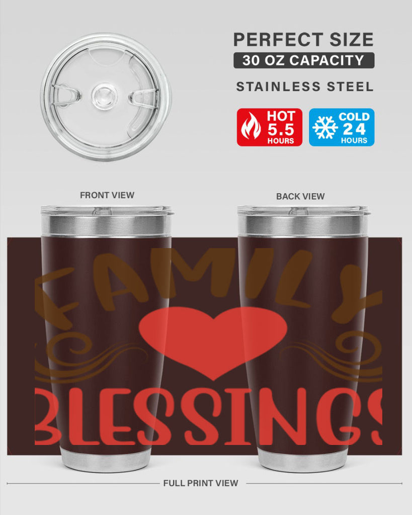 family blessings 169#- fall- Tumbler