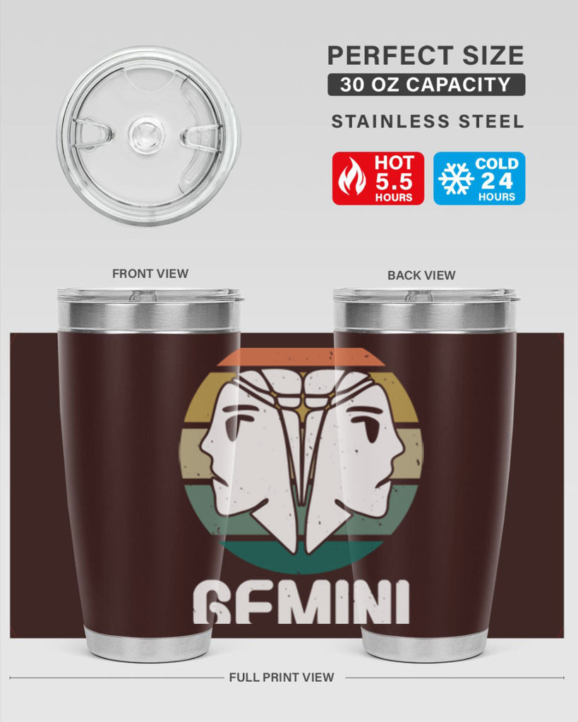 gemini 236#- zodiac- Tumbler