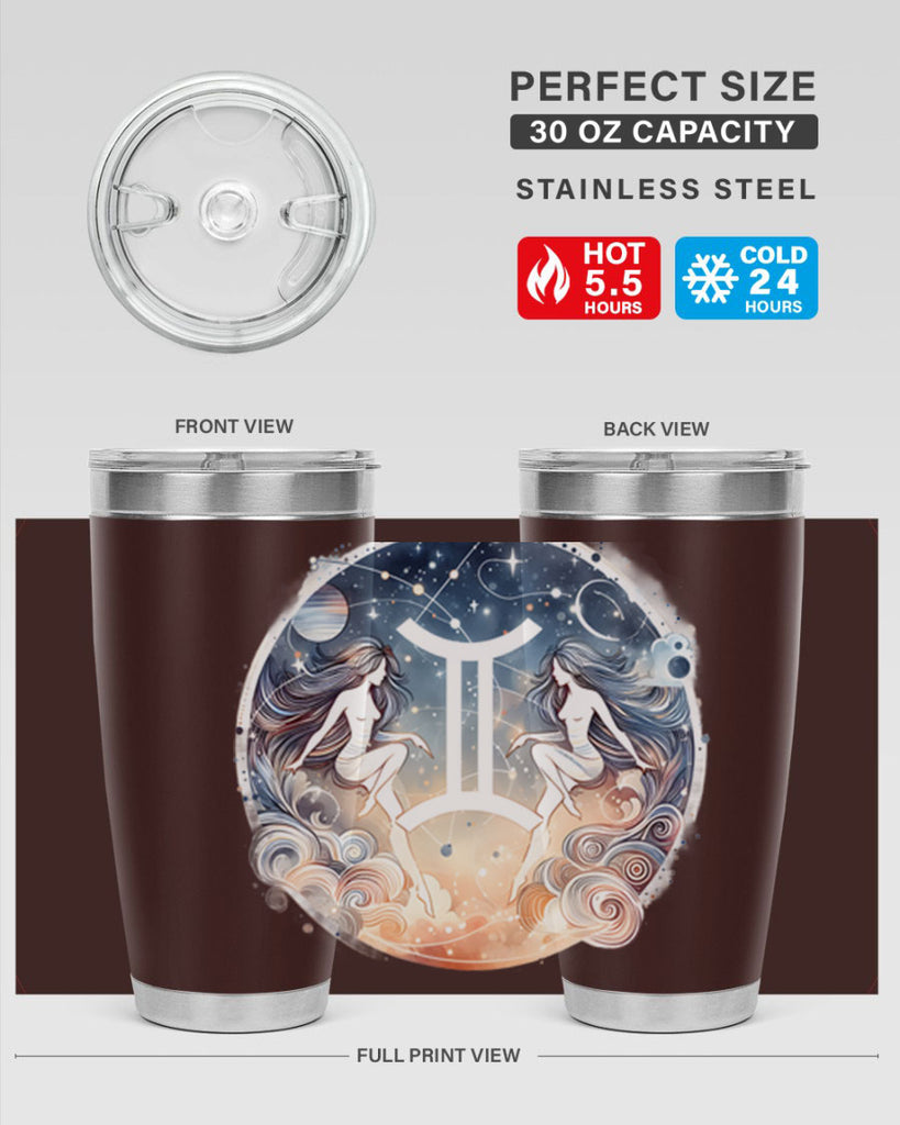 gemini 247#- zodiac- Tumbler