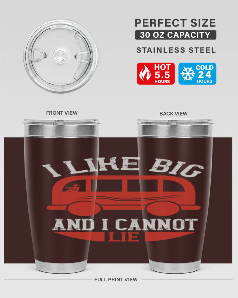 i like big and i cannot lie Style 31#- bus driver- tumbler