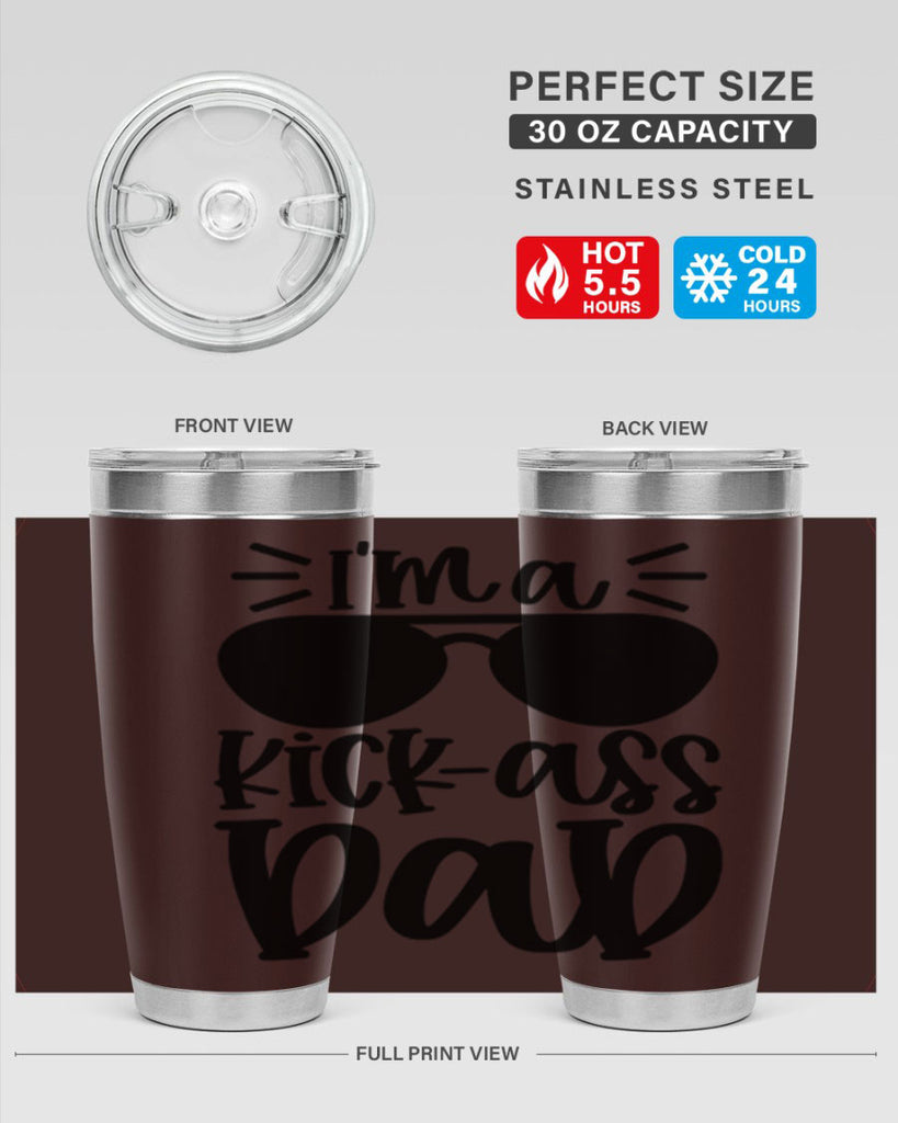im a kickass dad 35#- fathers day- Tumbler