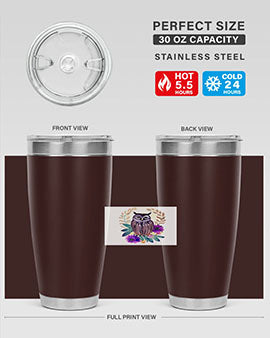owl 17#- owl- Tumblers